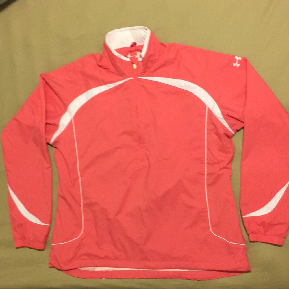Under Armour 1/2 Zip Pullover Jacket Wind Breaker - image 1